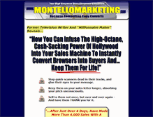 Tablet Screenshot of montellomarketing.com